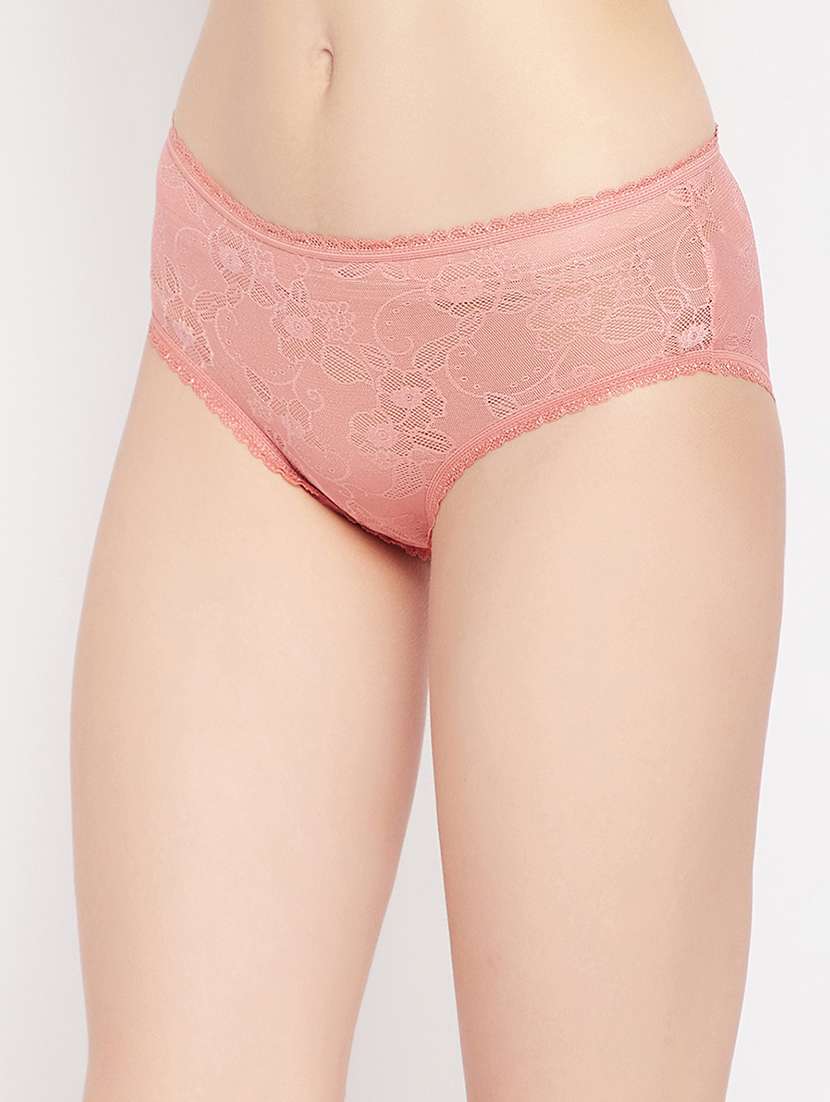 mid rise lace bikini panty - 18040609 -  Standard Image - 1