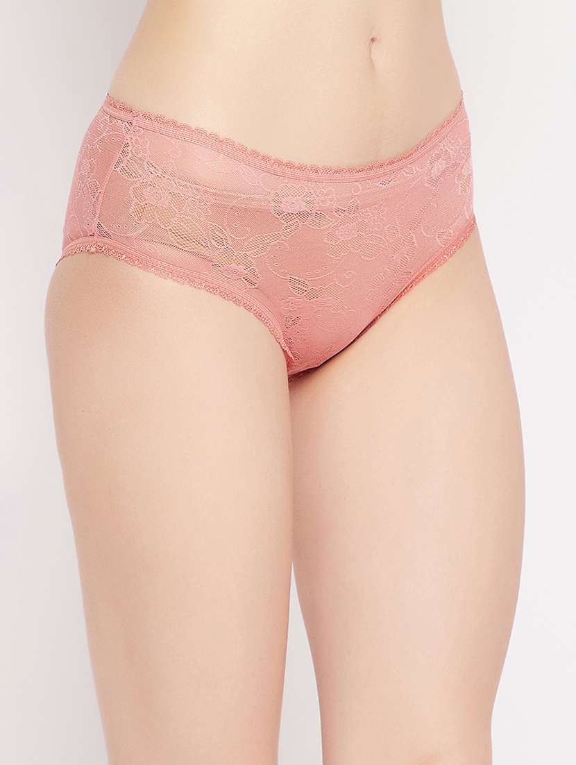 pink lace bikini panty - 18040610 -  Standard Image - 1