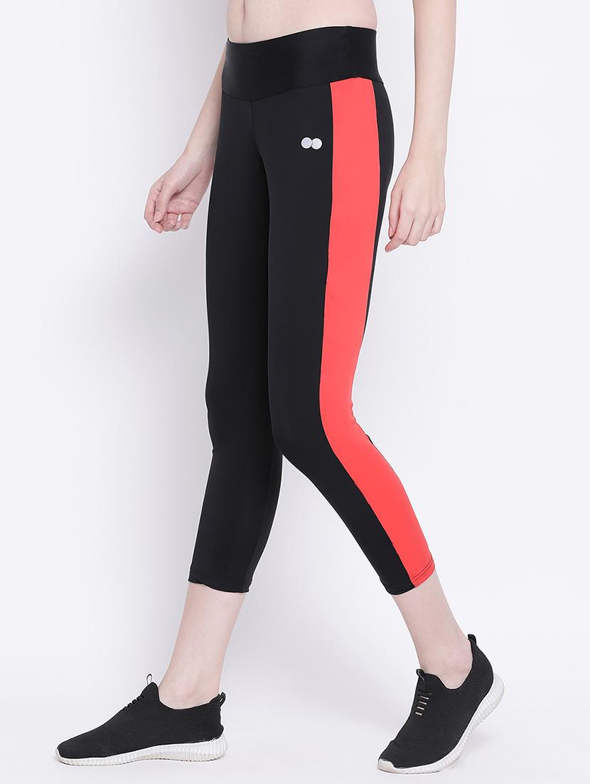 high rise side taped track pant - 18040698 - Standard Image - 1
