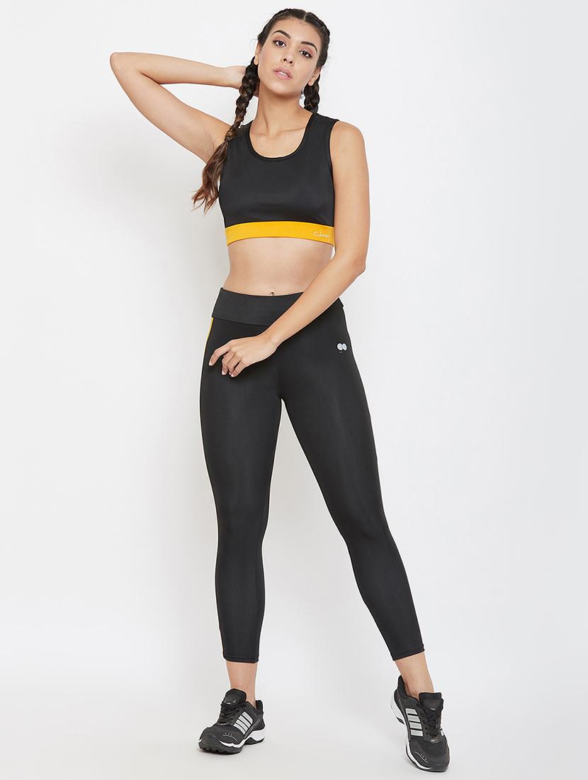 high rise side taped track pant - 18040710 -  Standard Image - 1