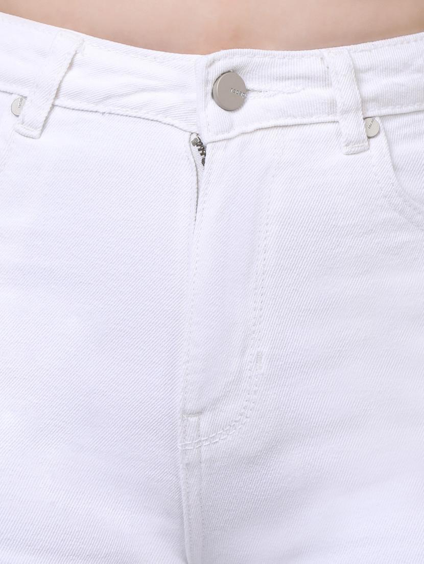 high rise knee slit jean - 18041267 - Standard Image - 4