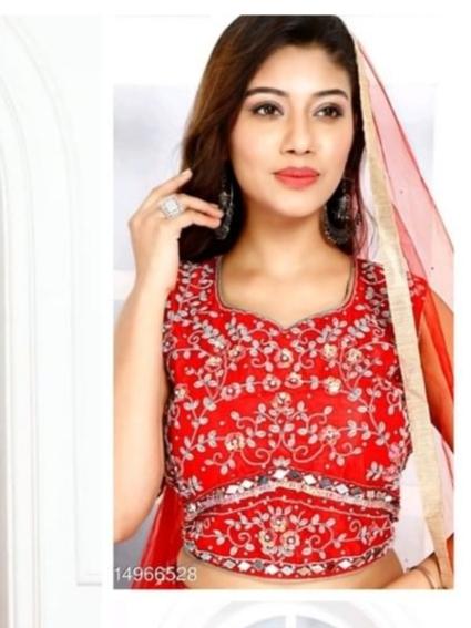 heavy stitched hand work lehenga  - 18041283 -  Standard Image - 1