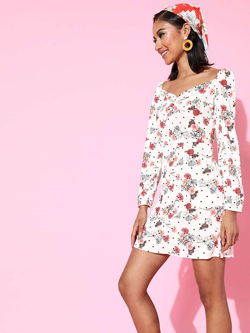 women's  floral dress