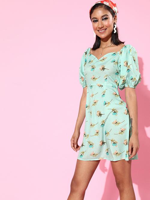 women's floral dress - 18041389 - Standard Image - 0