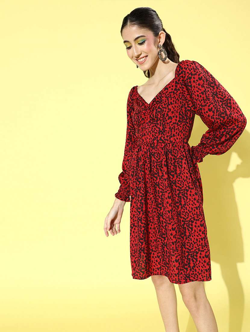 women's fit & flare  dress