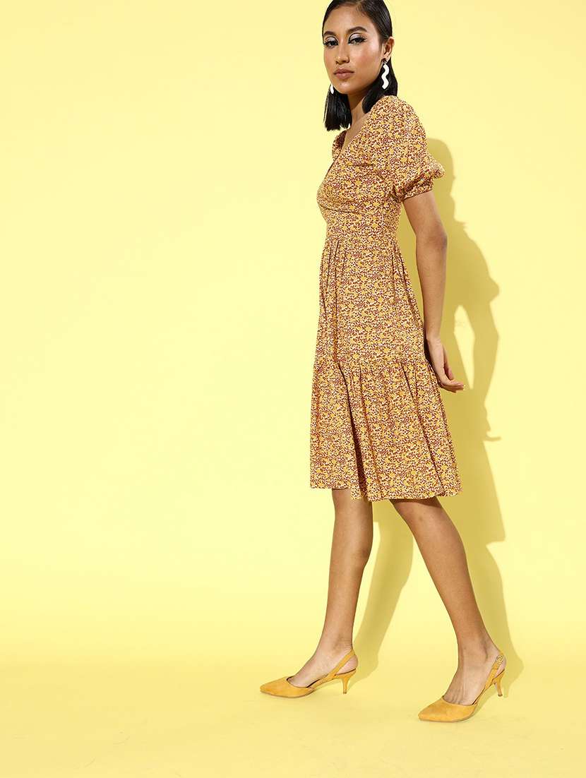 women's tiered dress floral dress