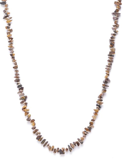 gold metal necklace - 18041732 - Standard Image - 0