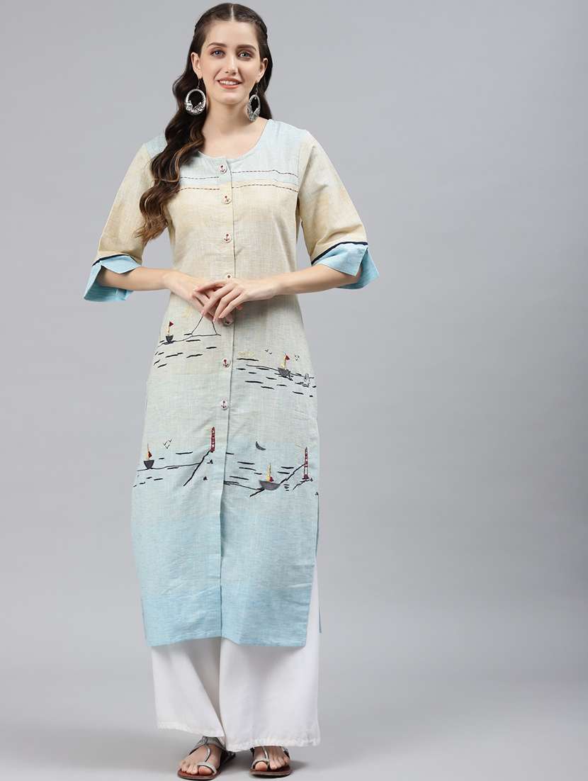 women's straight kurta