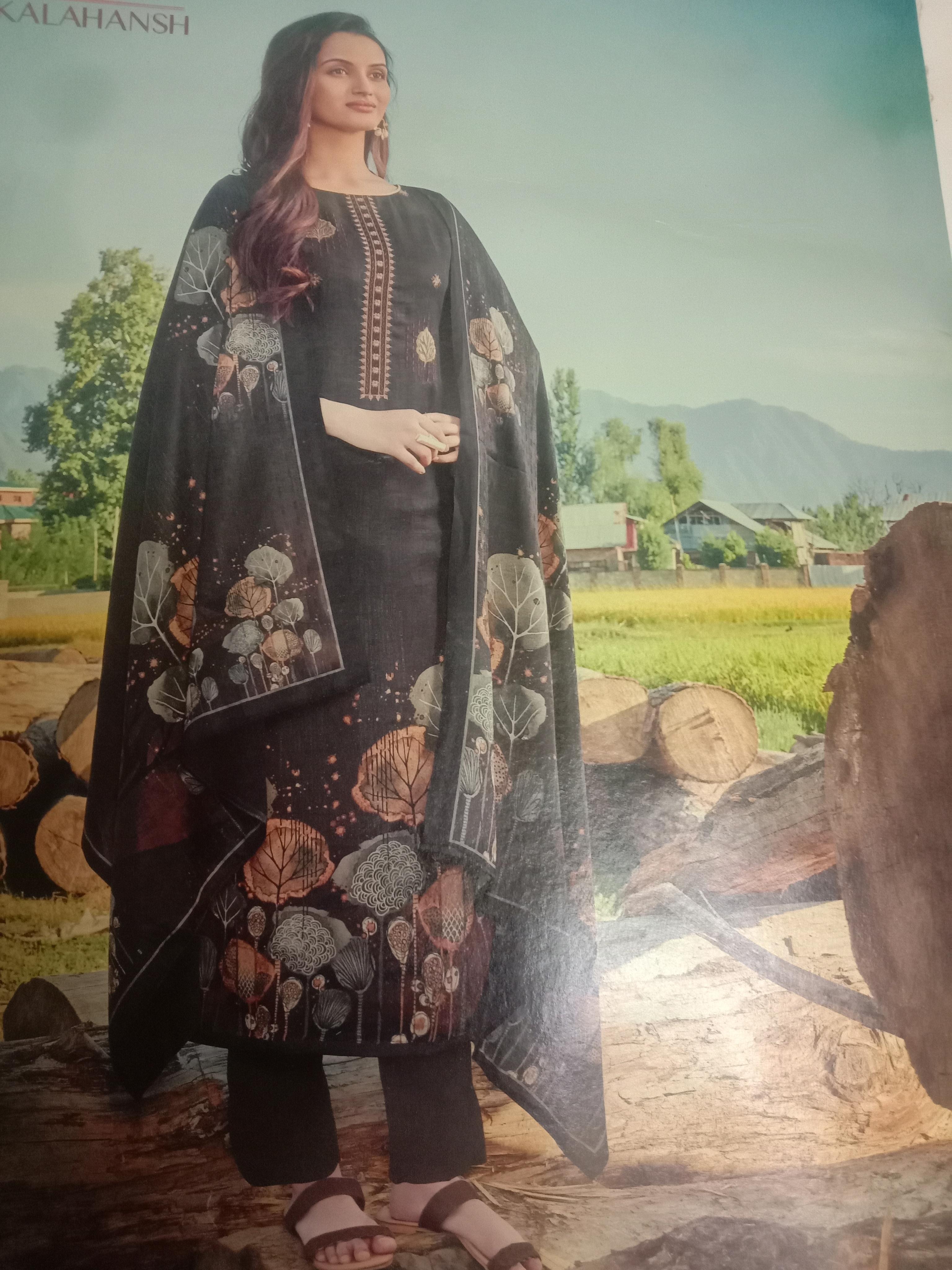 suite dupatta shalwar in cotton  - 18042292 -  Standard Image - 1