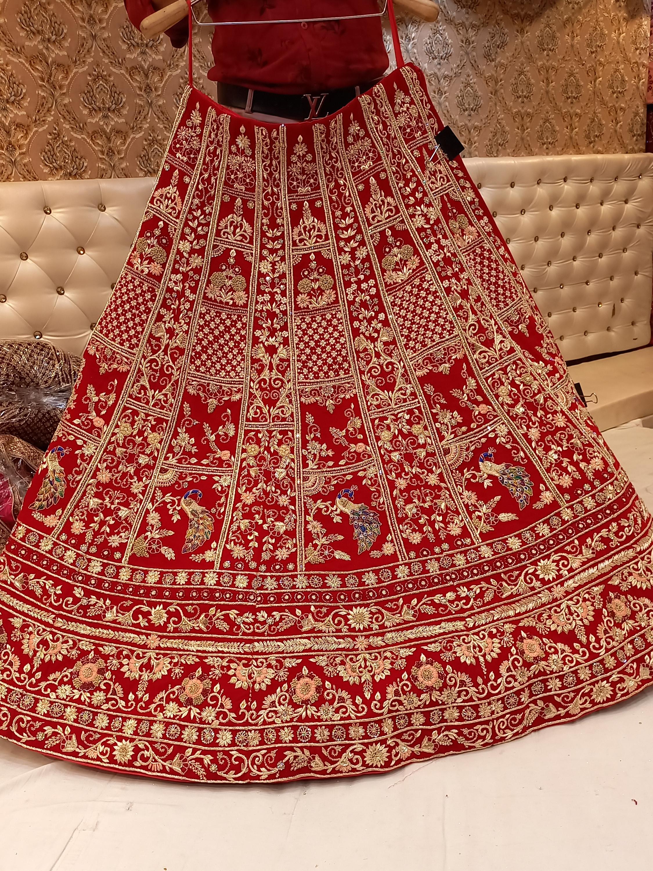 lehngas hand work - 18042724 - Standard Image - 1