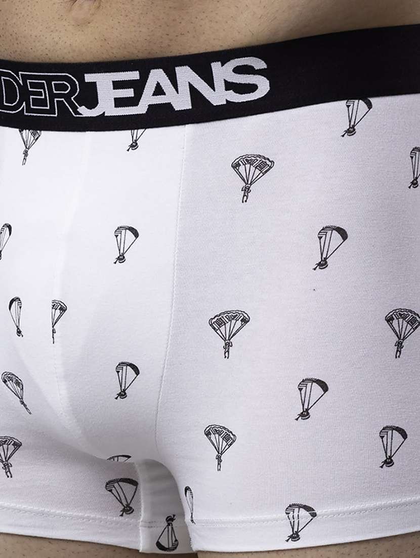 white printed trunks - 18043365 - Standard Image - 4