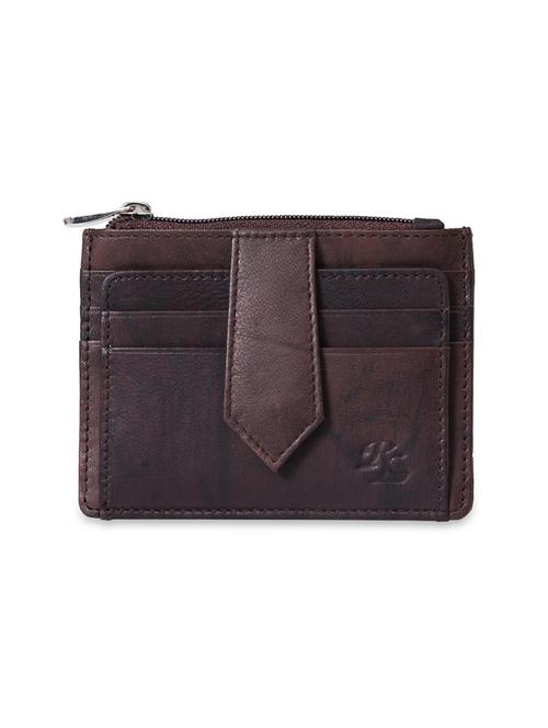brown leather card holder - 18043476 -  Standard Image - 0