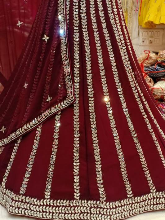 lehngas hand work - 18044215 - Standard Image - 1