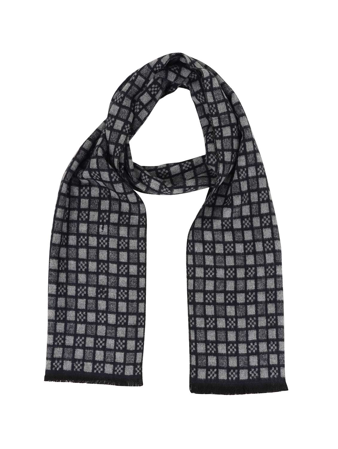 multi colored wool muffler - 18044735 -  Standard Image - 1