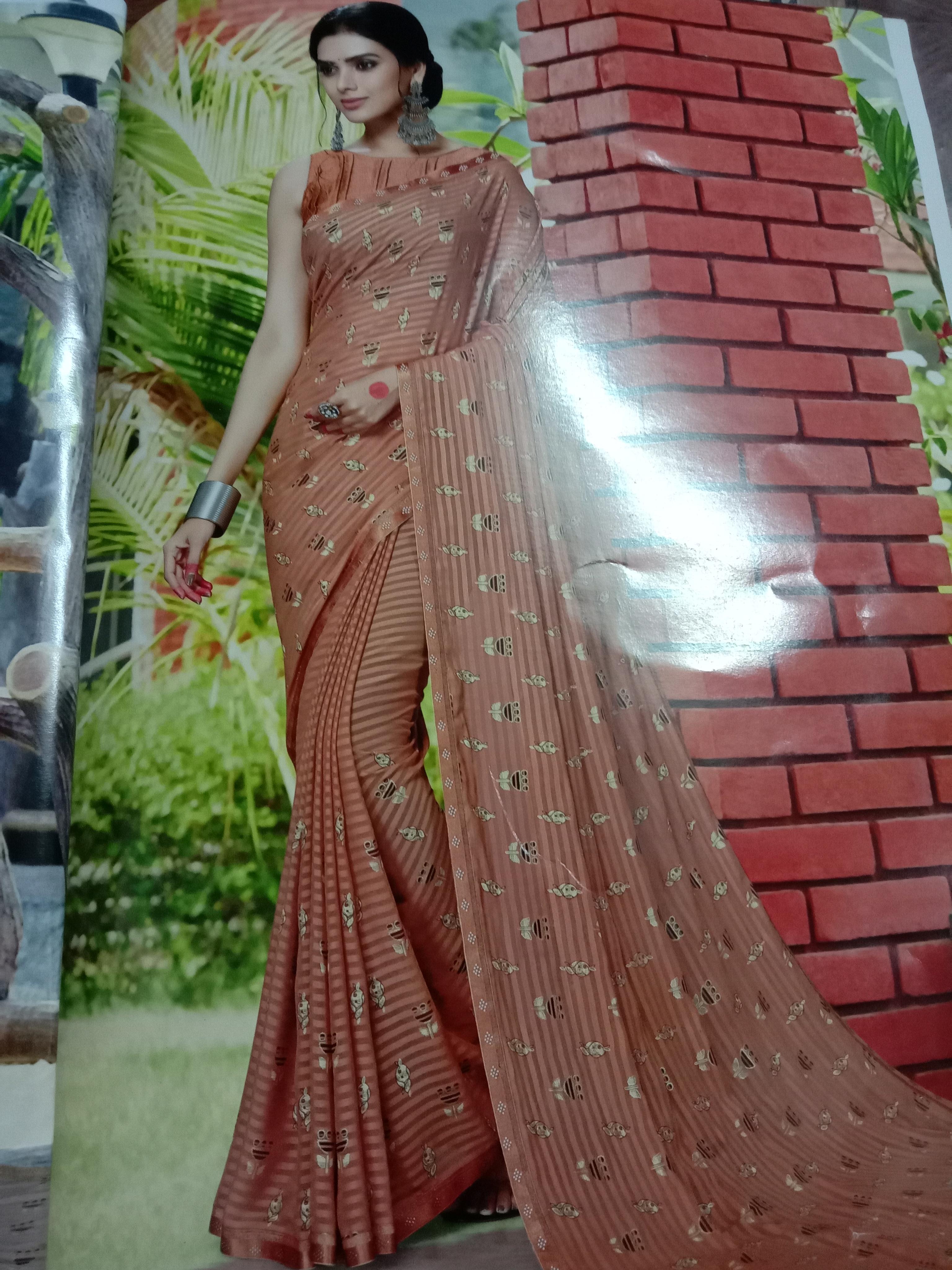 sarees in the silk - 18045632 - Standard Image - 1