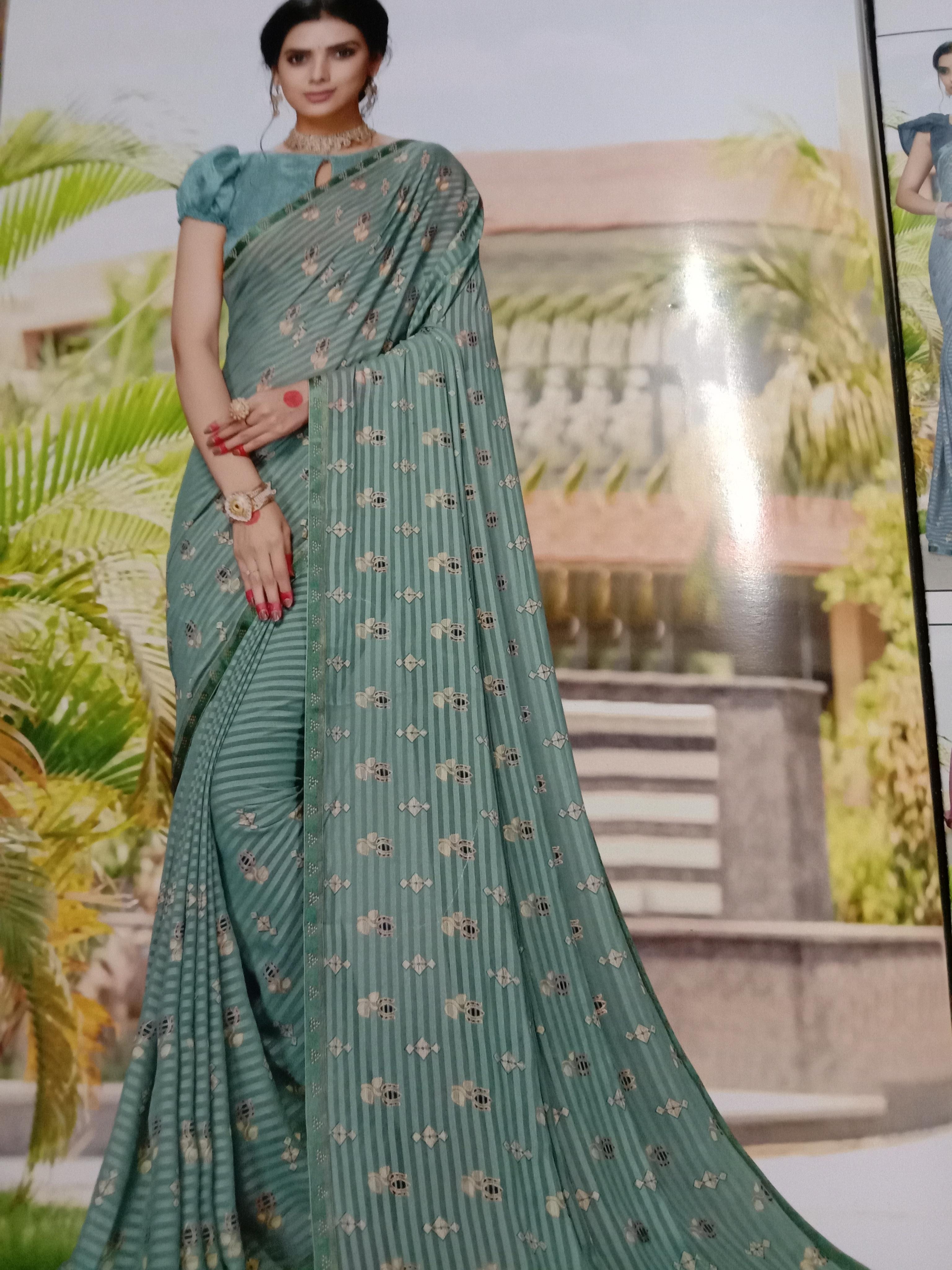 sarees in the silk  - 18045633 -  Standard Image - 1