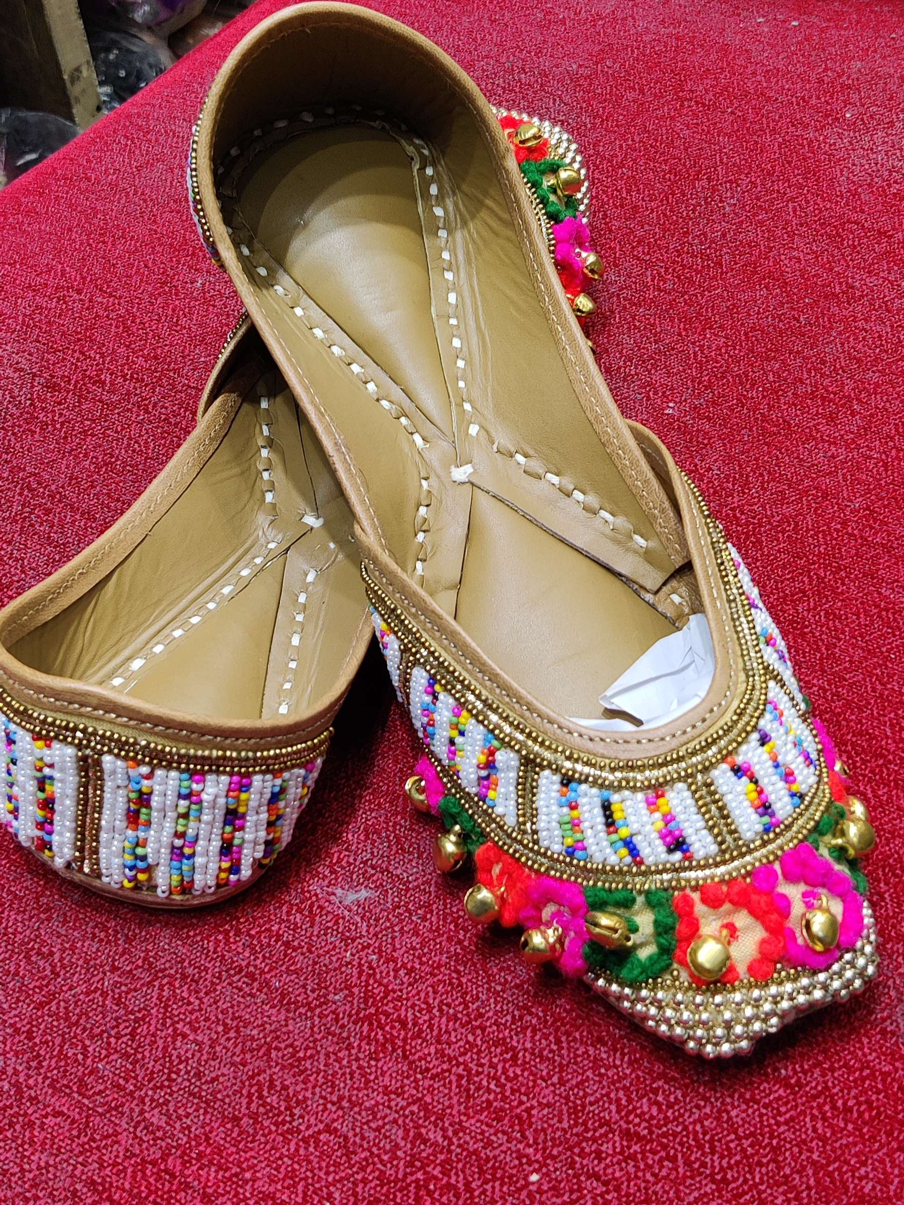 women's fancy punjabi jutti pure leather