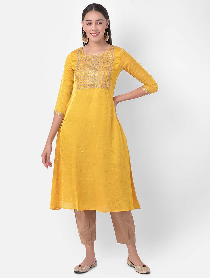 women's a-line kurta