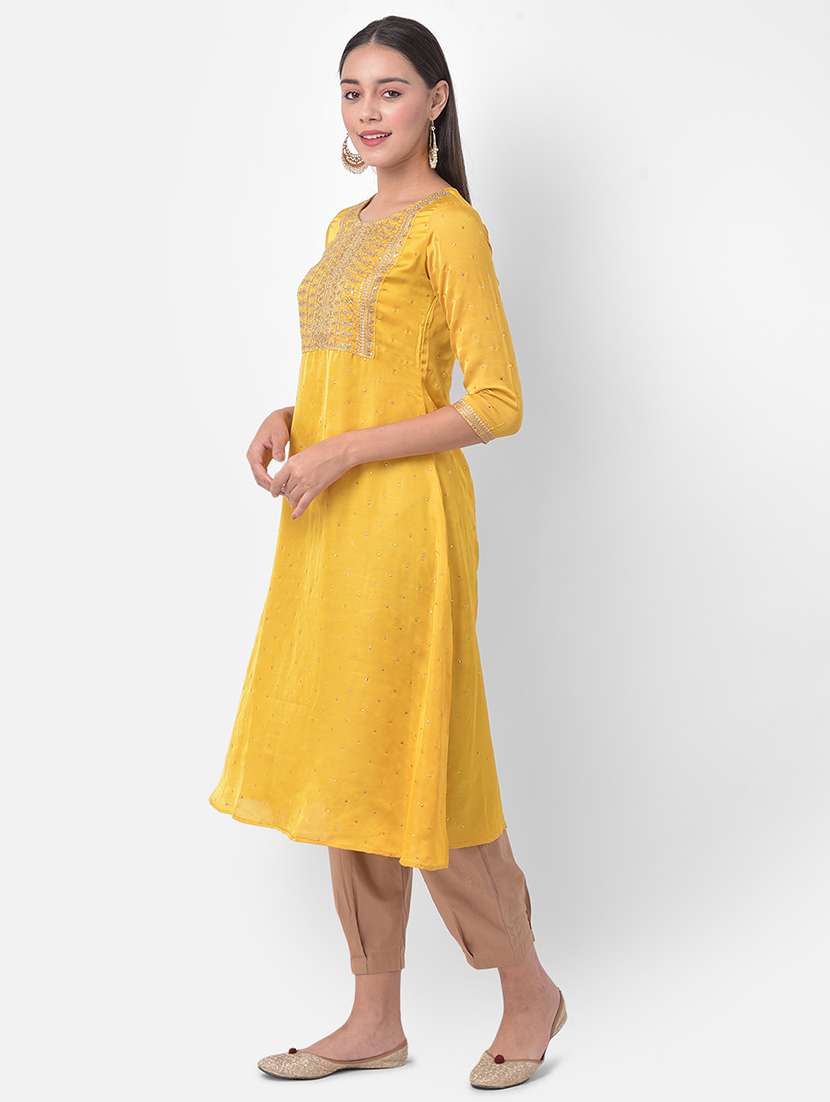 women's a-line kurta - 18047134 - Standard Image - 1