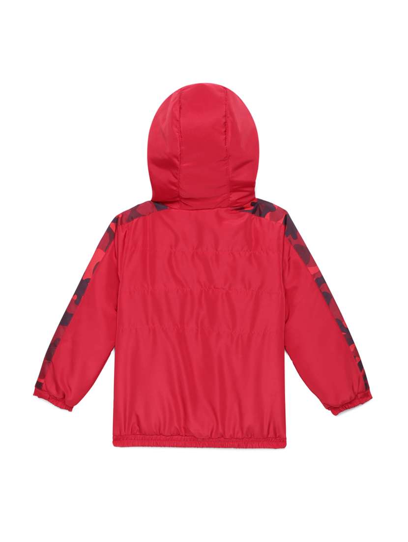 Hooded Neck Side Taped Jacket - 18047315 -  Standard Image - 1