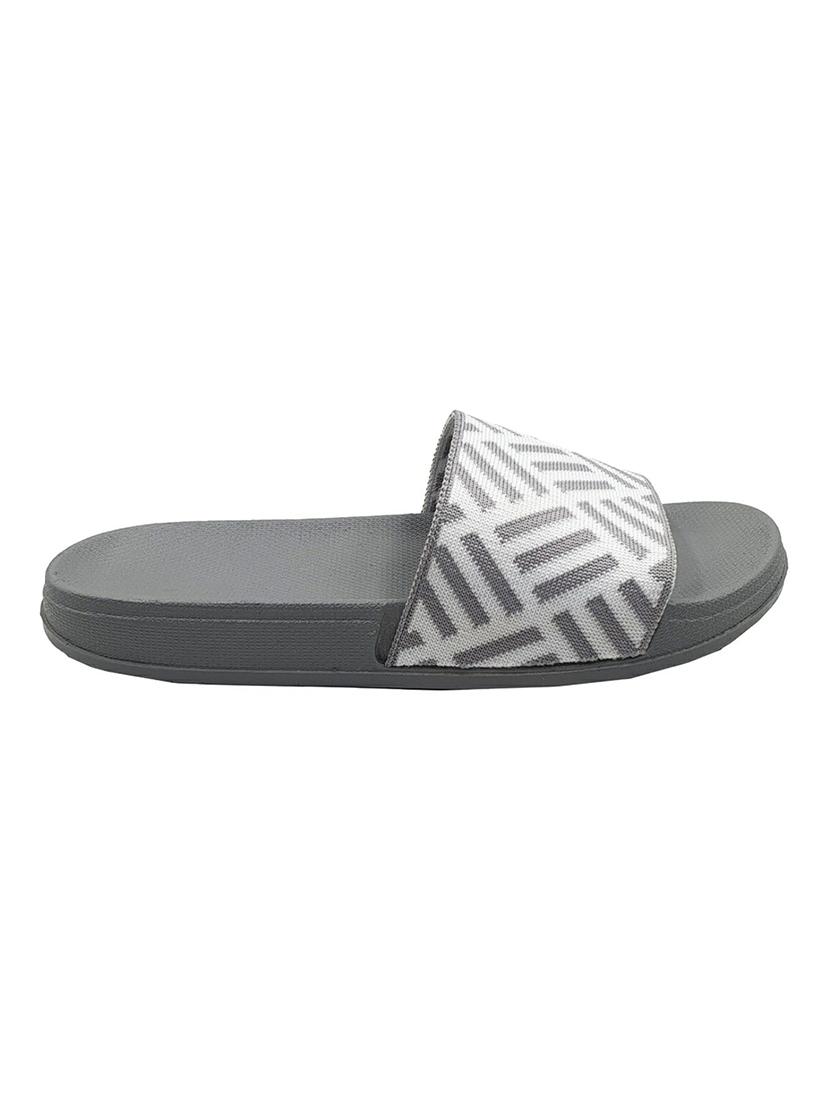 grey resin slides flip flops - 18047822 -  Standard Image - 1