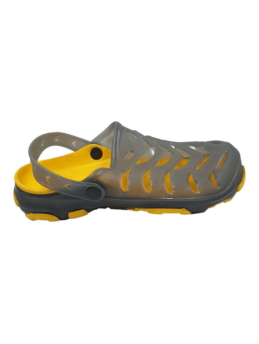 yellow rubber slip on sandals - 18047869 - Standard Image - 1