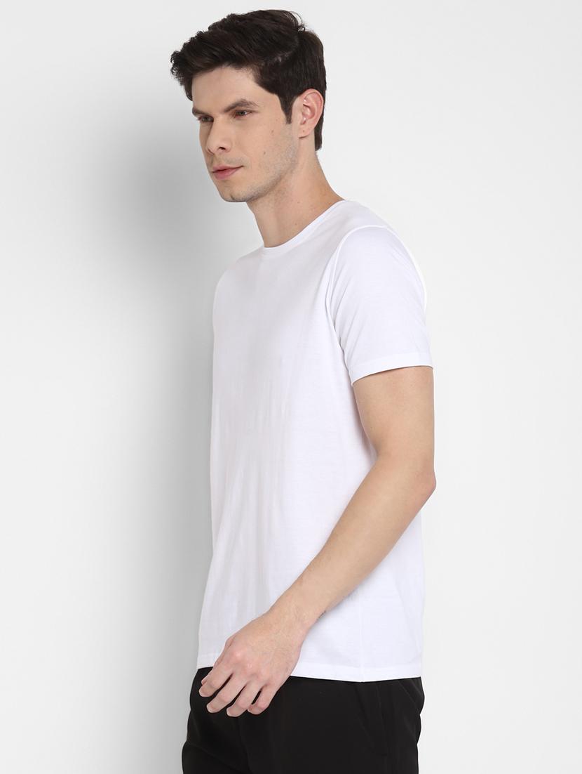 white solid t-shirt - 18048020 -  Standard Image - 1