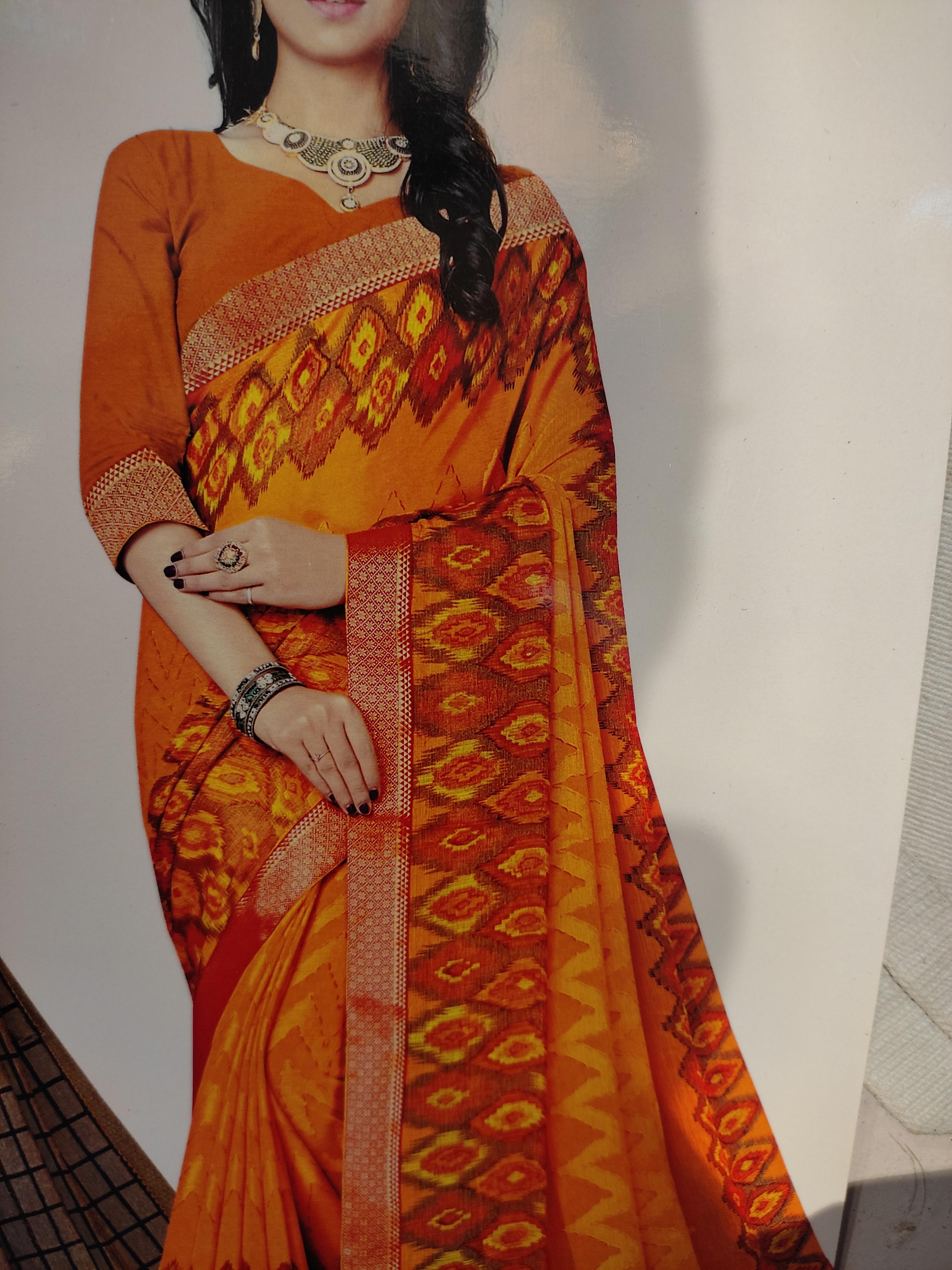 ladies saree - 18049098 - Standard Image - 1