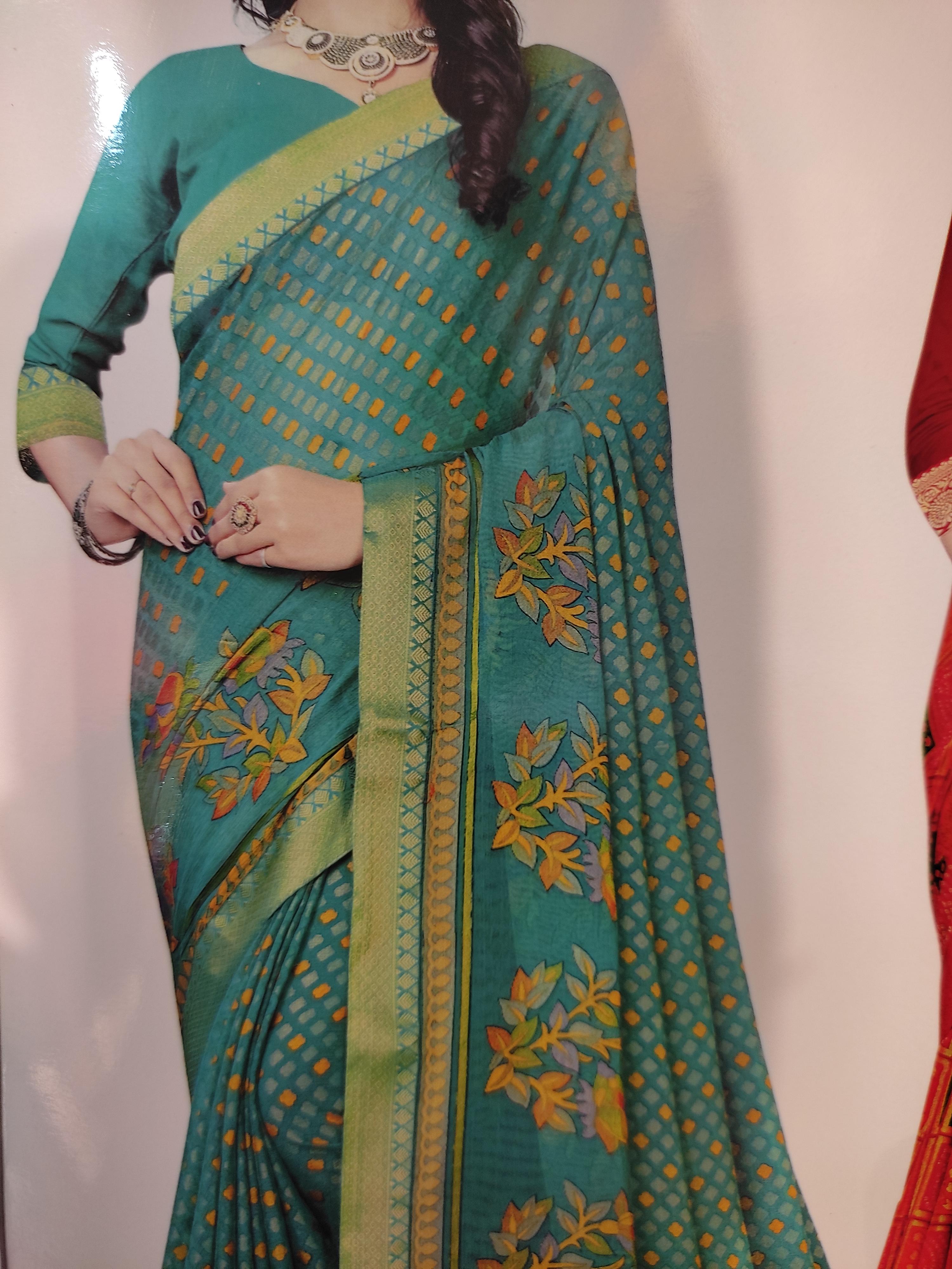 ladies saree - 18049107 - Standard Image - 1