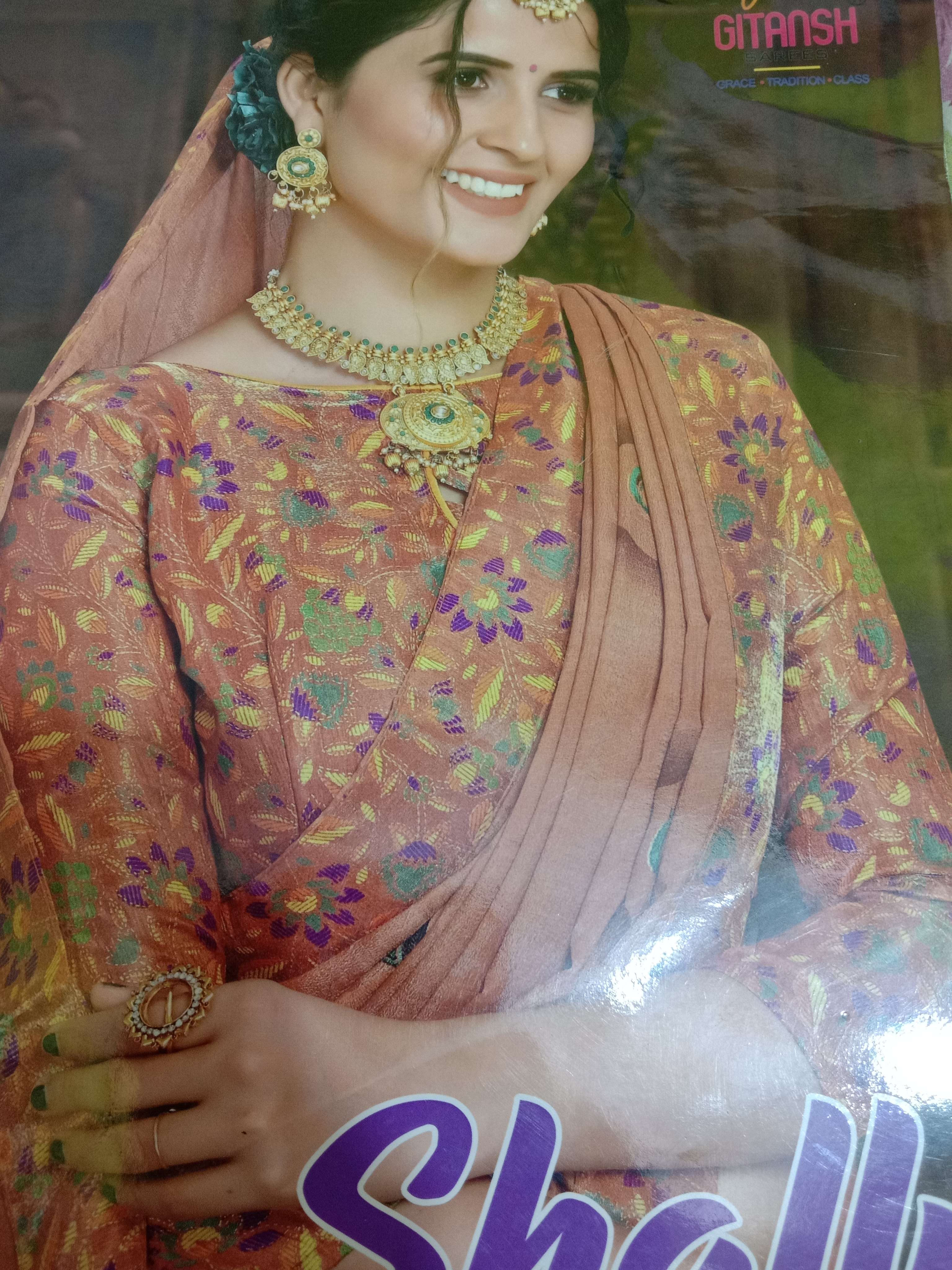 sarees in the silk  - 18049127 -  Standard Image - 1