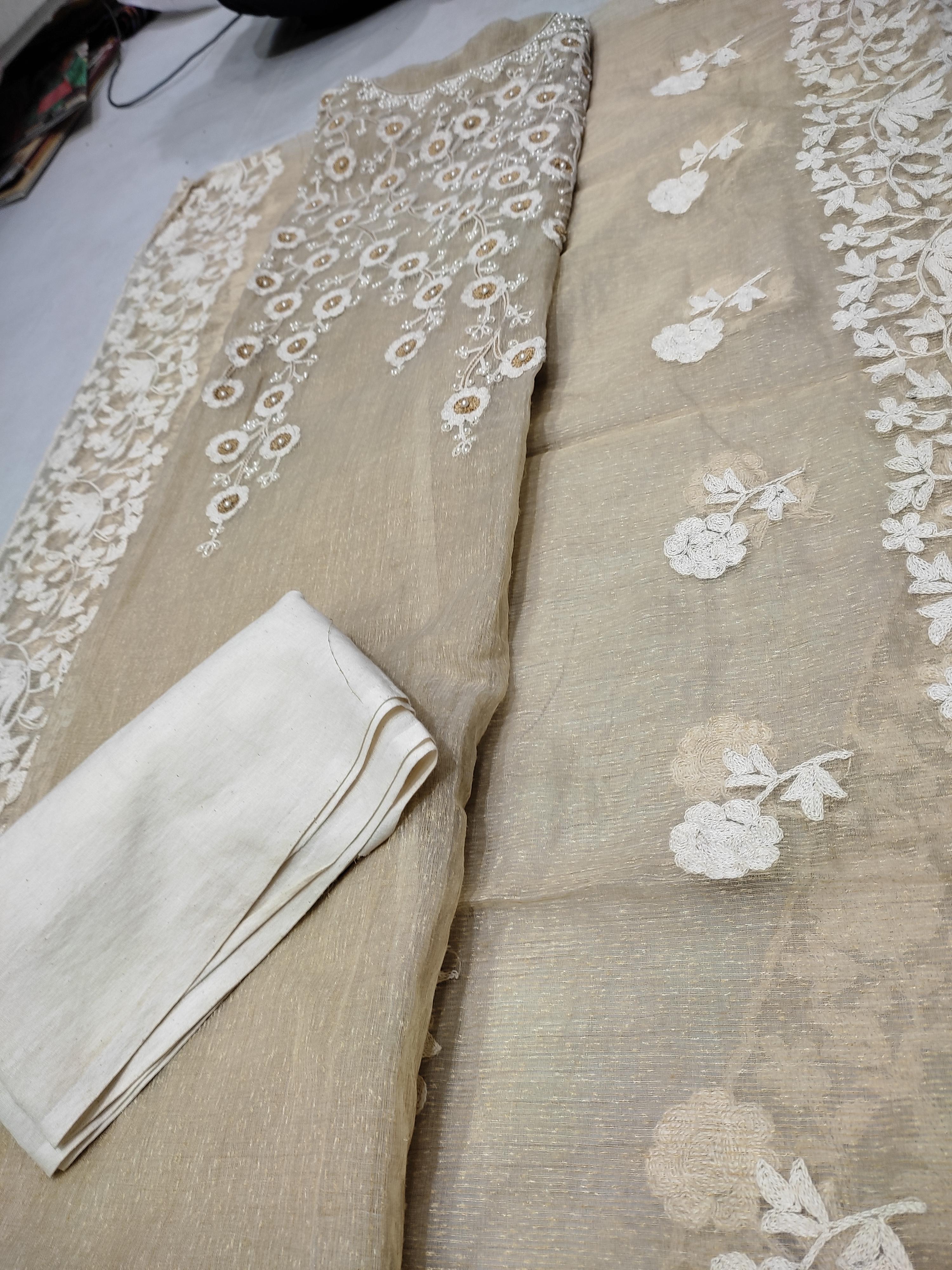 kota doriya suit with stall duptta  - 18049189 -  Standard Image - 1