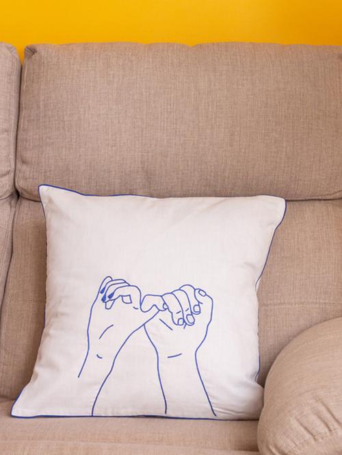 together cushion cover - 18049760 - Standard Image - 0