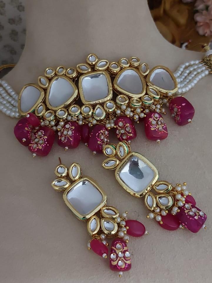 kundan jewellery - 18050113 - Standard Image - 6