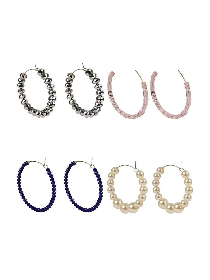 yellow ceramic combo's. earring - 18050558 - Standard Image - 1