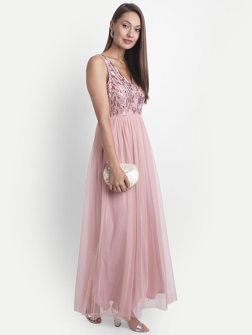 women's fit & flare maxi dress - 18051315 - Standard Image - 4