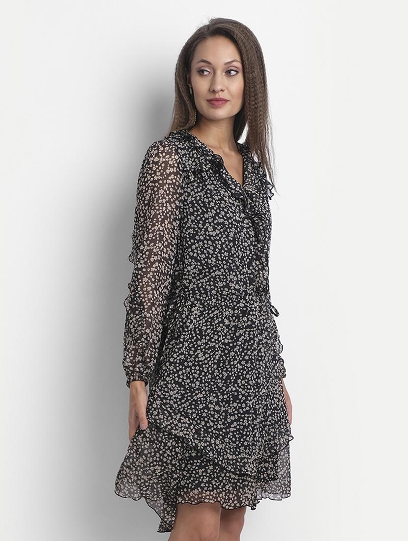 women's tiered dress floral dress - 18051329 -  Standard Image - 1