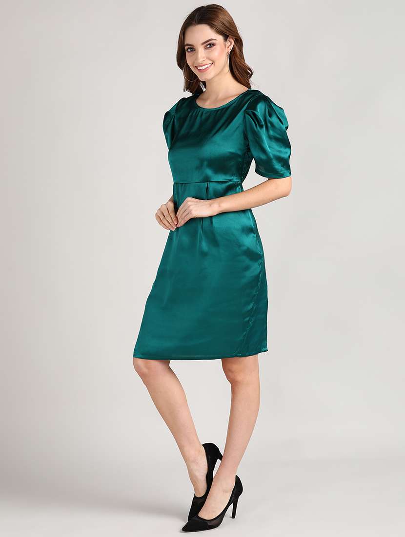 women's solid dress - 18052432 - Standard Image - 1