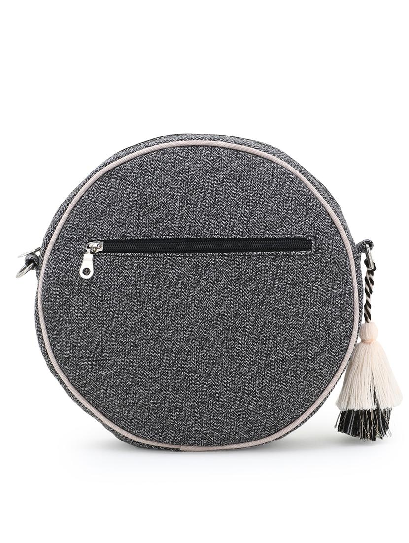 grey canvas sling bag - 18053623 -  Standard Image - 1
