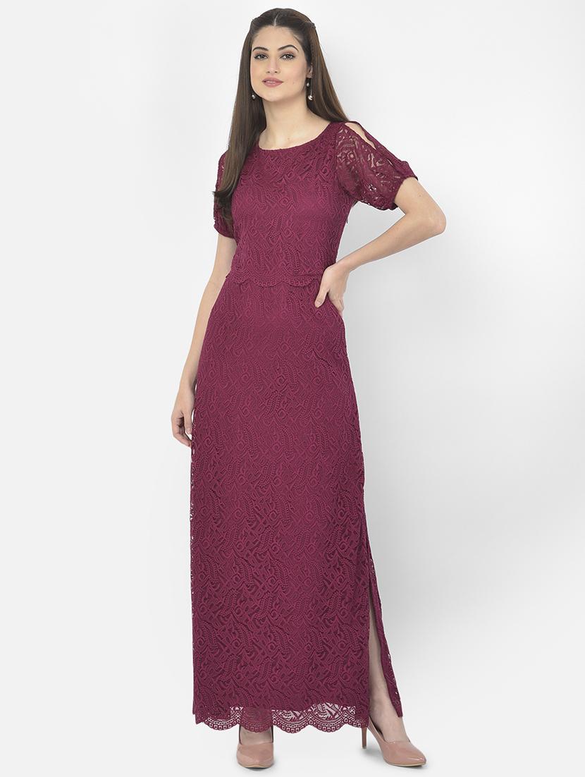 women's self design dress - 18056469 - Zoom Image - 0