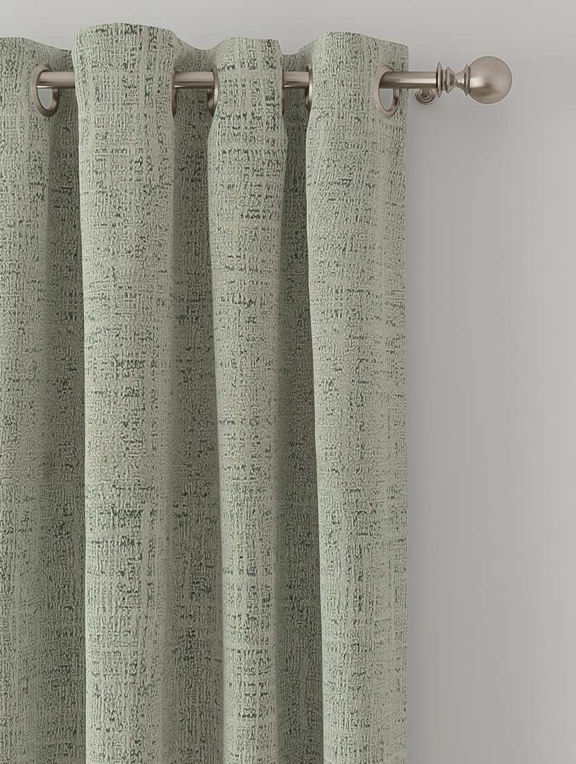 gm 7 feet textures grommet room darkening door curtain panel (set of 2) - 18058742 -  Standard Image - 1