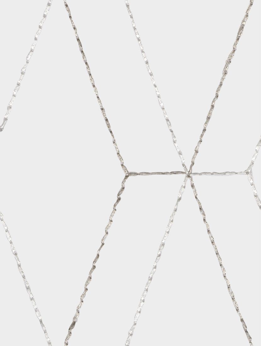 gm 7 feet geometric grommet sheer door curtain panel (set of 2) - 18058754 -  Standard Image - 1