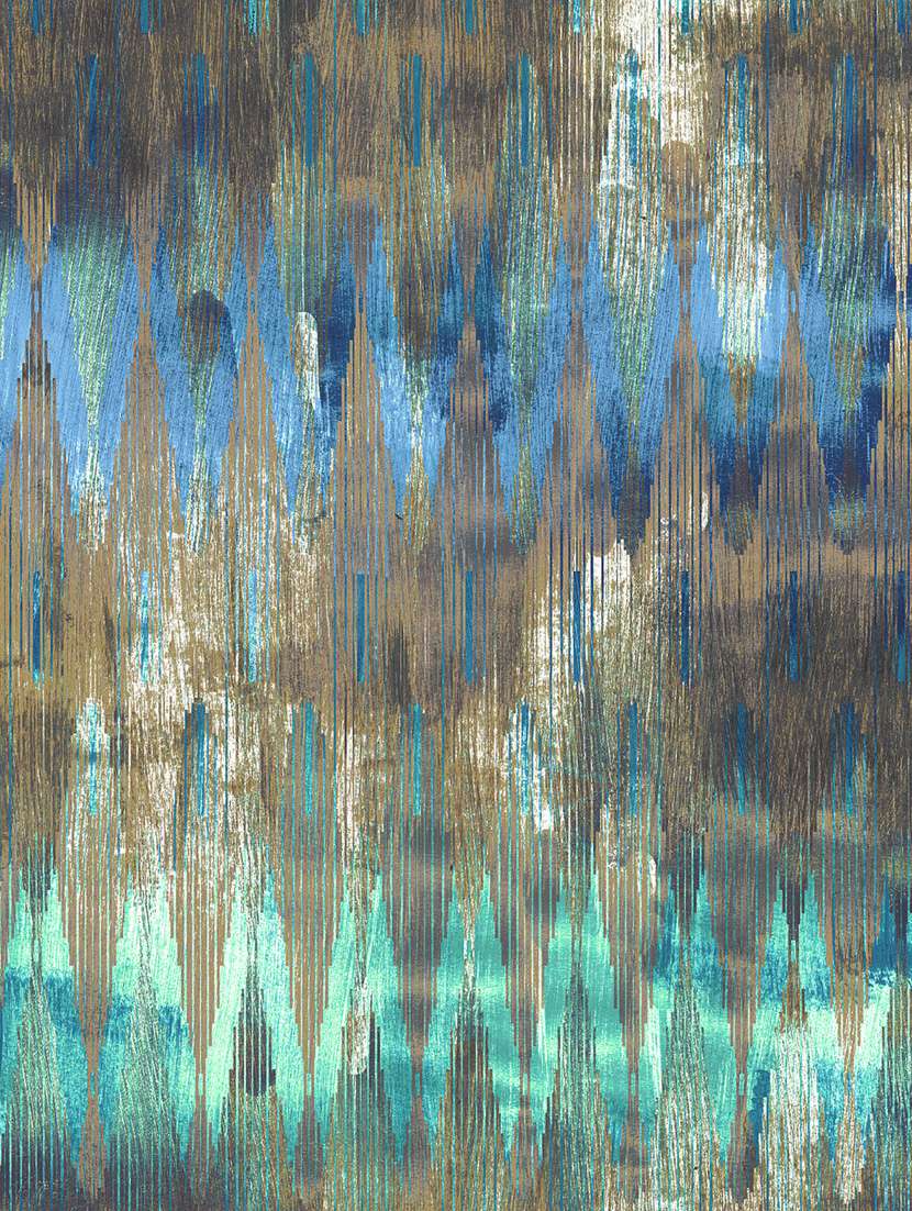 gm 7 feet striped grommet room darkening door curtain panel (set of 2) - 18058788 -  Standard Image - 1