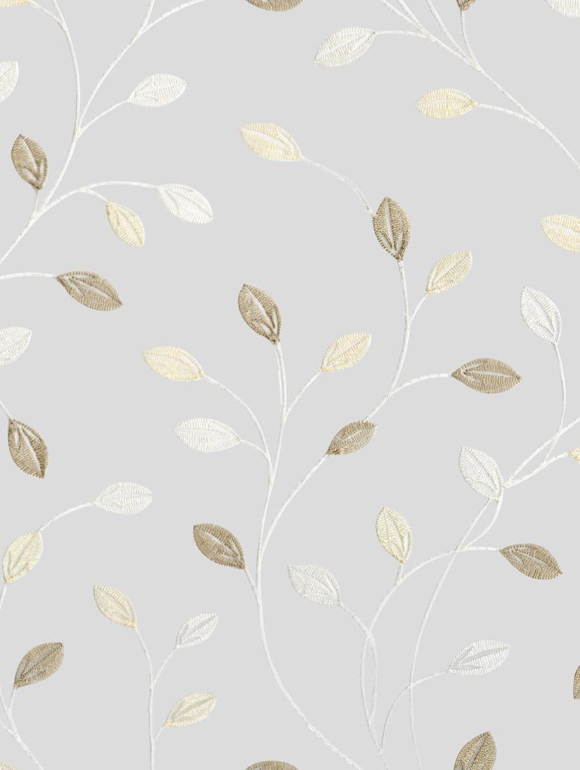 gm 7 feet botanical grommet sheer door curtain panel (set of 2) - 18058793 - Standard Image - 1