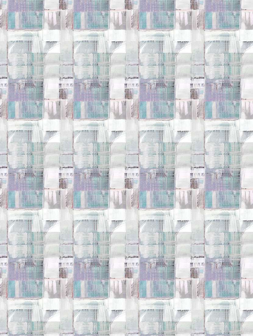 gm geometric 144 tc 100% cotton digital print green double bedsheet with 2 pillow covers - 18059045 - Standard Image - 1