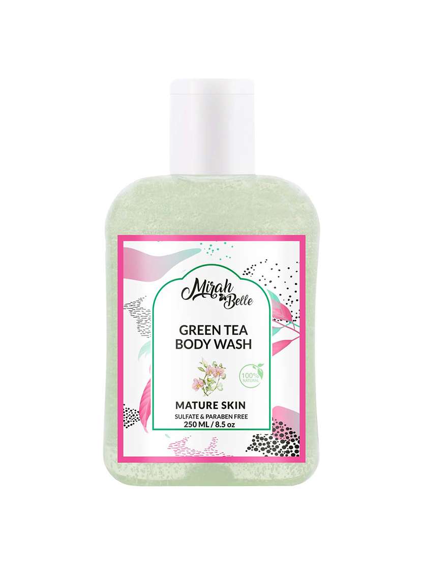 green tea - orchid mature skin body wash