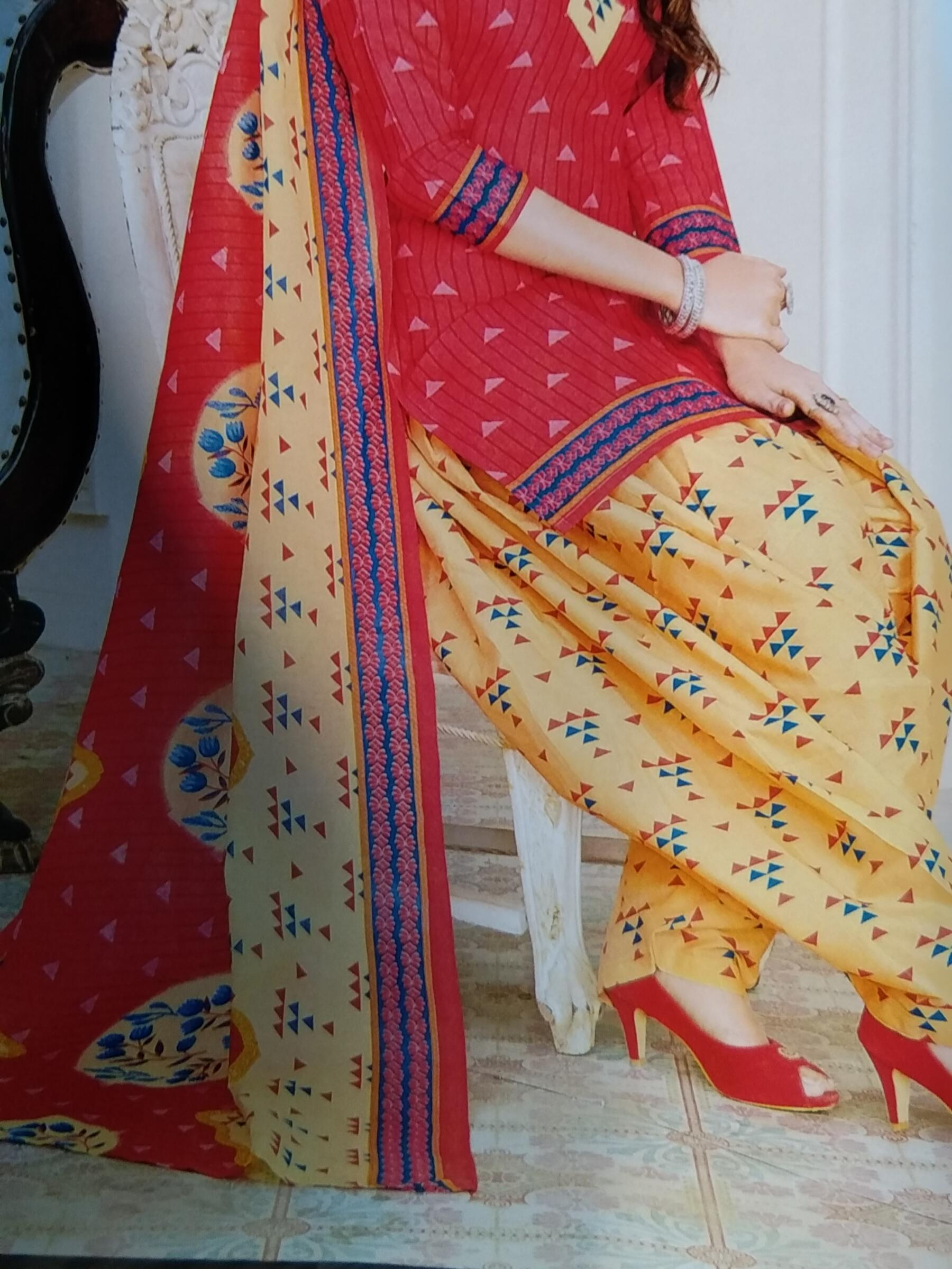 suit with dupttas - 18060196 - Standard Image - 1