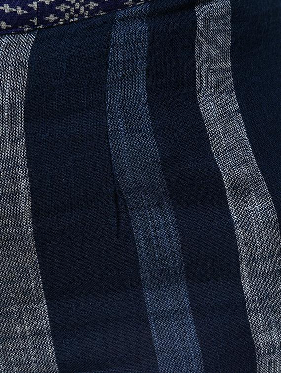 navy blue cotton trousers - 18061759 - Standard Image - 4