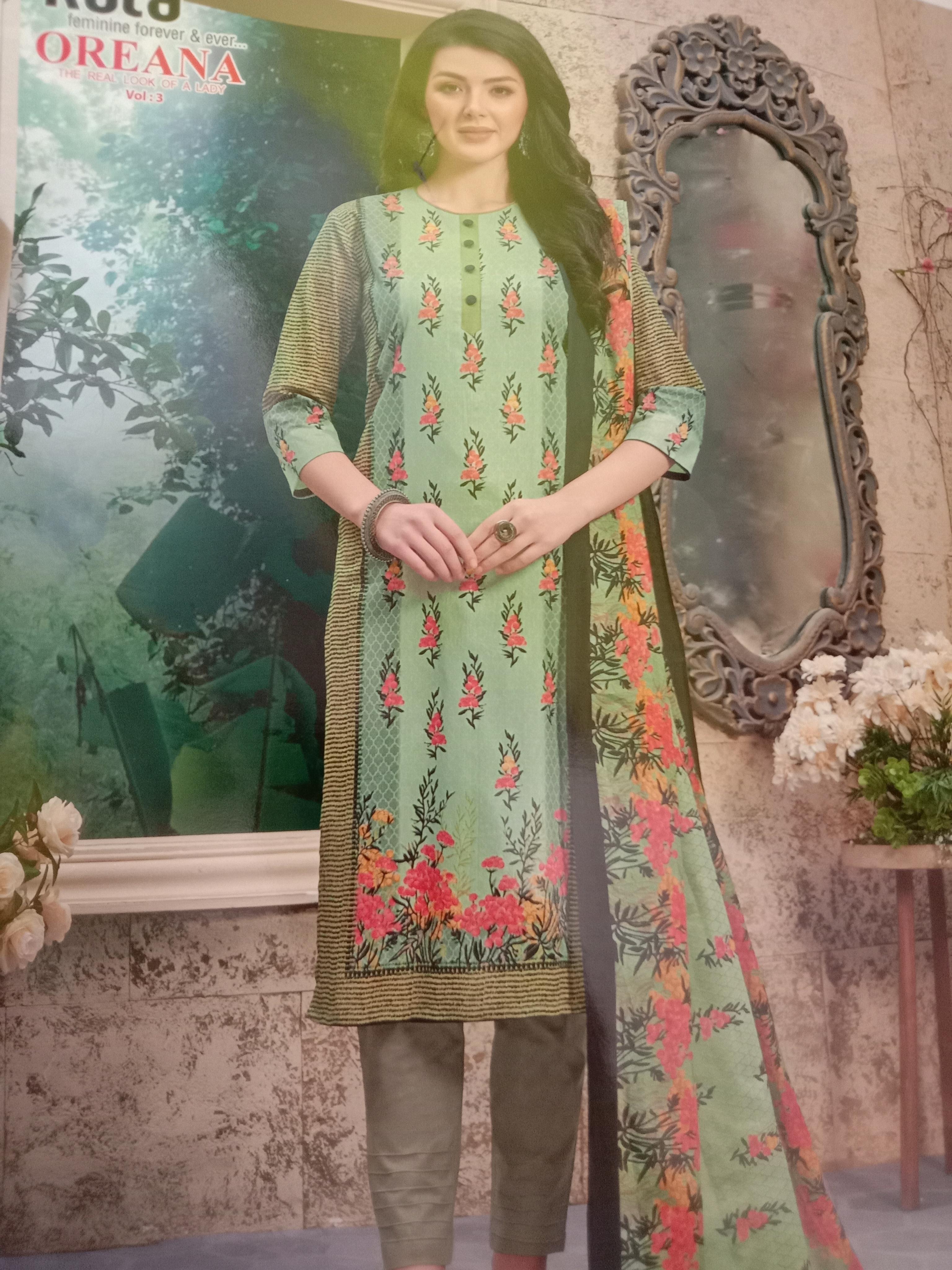 suite dupatta shalwar in cotton - 18065868 - Standard Image - 1