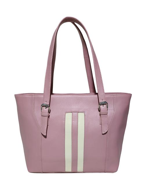 pink leatherette (pu) handbag - 18067062 -  Standard Image - 0