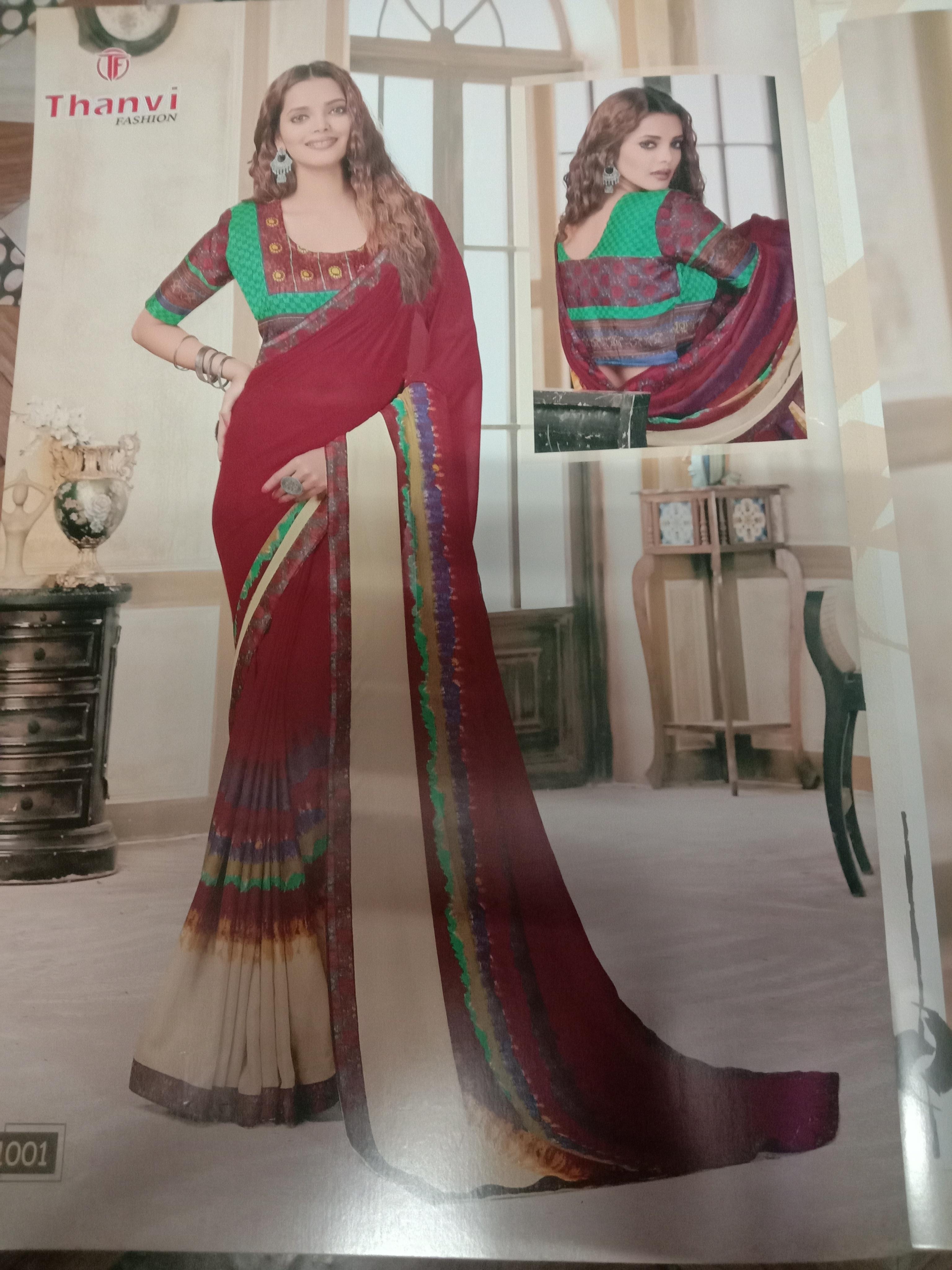 sarees in the silk - 18068166 - Standard Image - 1